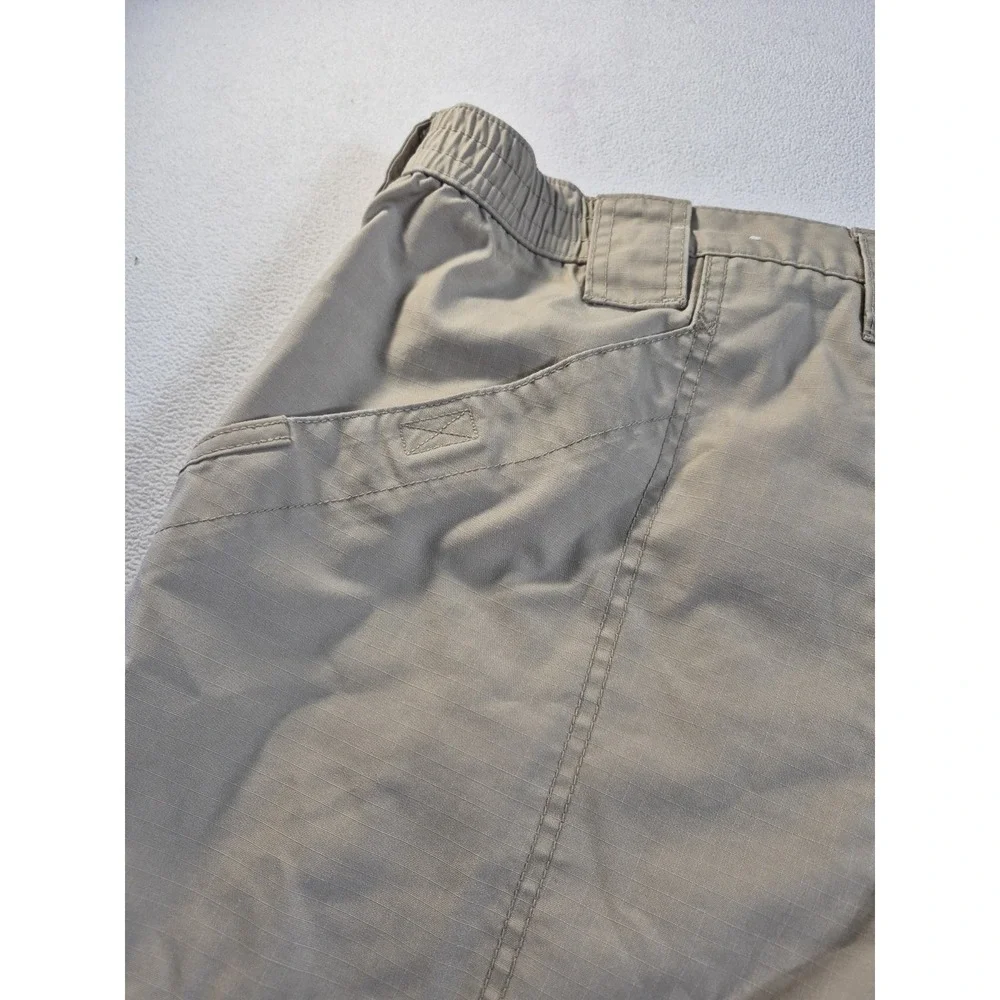 5.11 Tactical Series Pants Mens 36x30 Khaki Tan Ripstop Cargo Combat Work Unifo